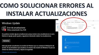 COMO SOLUCIONAR ERRORES EN WINDOWS UPDATE [upl. by Aidnyc]