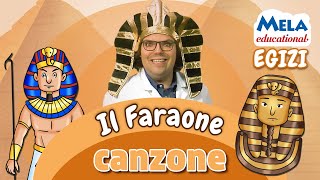 Il faraone  Renato lo scienziato canzone Educational MelaMusicTV ​ [upl. by Nnylrefinnej]