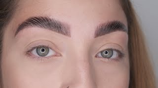 Eyebrow Lift aka Brow Lamination Step by Step  Thuya NYC [upl. by Uhthna419]