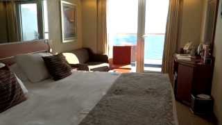 Holland America Line Nieuw Amsterdam Verandah Balcony Suite 8021 [upl. by Itagaki]