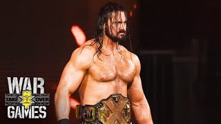 Drew McIntyre makes his aweinspiring entrance NXT TakeOver WarGames WWE Network Exclusive [upl. by Hobie]