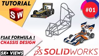 SOLIDWORKS  Formula 1 Chassis Design [upl. by Winer]