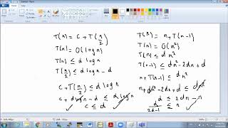 Algorithms Lecture 6 Substitution Method [upl. by Pelpel210]