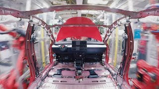 How Model 3 gets made [upl. by Vani]