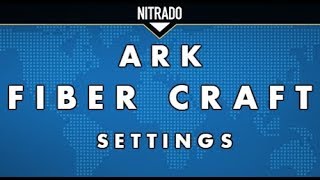 ARK FIBERCRAFT server settings  gameini files in disc [upl. by Eilrahc]