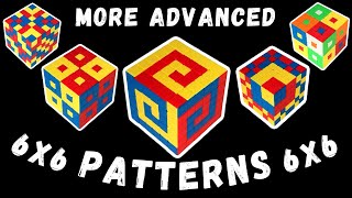 6x6 Rubiks Cube PATTERNS  Advanced Pt2 [upl. by Anertak]