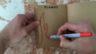 How to Draw Flames [upl. by Ali183]