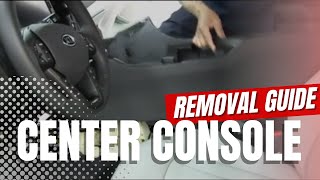 Center Console Removal Procedure [upl. by Ahsiena]