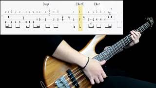 Patrice Rushen  Forget Me Nots Bass Cover Play Along Tabs In Video [upl. by Goldenberg]