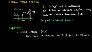 M 08 04 extreme value theorem Weierstrass [upl. by Hazeghi883]