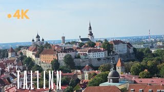 Tallin Estonia 🇪🇪 walking tour 4K HDR [upl. by Notyrb930]