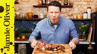 Crispy Lamb Flatbreads  Jamie Oliver [upl. by Enelrad]