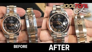 How to Polish a Rolex on the JOOLTOOL [upl. by Teirtza206]