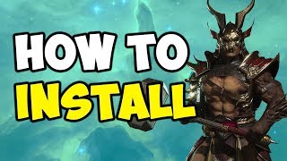 Mortal Kombat 11  How to Install Shao Kahn [upl. by Tim]