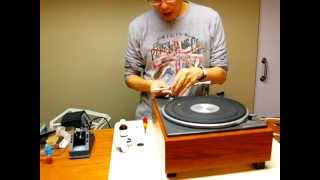 How we can replace a new V Block on Lenco L75 tonearm Part1 [upl. by Enneirda]