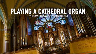 Playing a Cathedral Organ [upl. by Gnep]