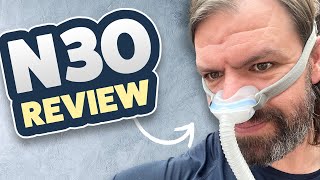 ResMed AirFit N30 Mask Review amp Tutorial [upl. by Melville]