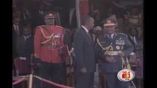 The handing over of power to Uhuru Kenyatta as 4th President of Kenya [upl. by Goltz]