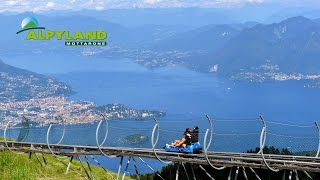 Alpyland Mottarone Alpine Coaster [upl. by Aurea]