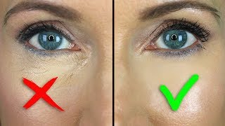 How to STOP Under Eye Concealer Creasing Mature Skin [upl. by Dodi]