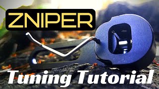 ZNIPER ARROW REST BAREBOW TUNING Tutorial [upl. by Votaw857]