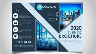 How to make a Brochure in PowerPoint  Print Ready design [upl. by Prue324]