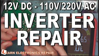 Dead 200W Power Inverter Repair 12V DC  110V220V AC [upl. by Artemus]