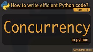 concurrency in python  python asyncio  python tutorial [upl. by Lupe]