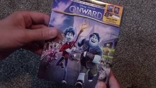 DisneyPixars Onward 4K Ultra HD BluRay Target Exclusive Unboxing [upl. by Timus]