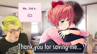 You Can Save Sayoris Life Doki Doki New END  Doki Doki Literature Club [upl. by Olzsal]