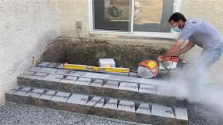 The Proper Way to Install a Paver Step [upl. by Rangel]