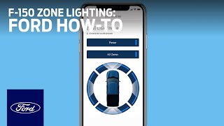 FordPass™ App F150 Zone Lighting  Ford HowTo  Ford [upl. by Terzas]