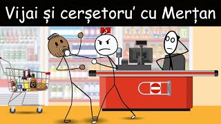 LA SUPERMARKET Vijai Și Cerșetoru Cu Merțan [upl. by Aneleiram723]