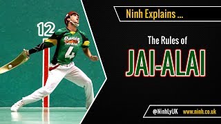 The Rules of Jai Alai  Cesta Punta  EXPLAINED [upl. by Rivalee720]