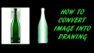 How to convert Image into AutoCAD Drawing [upl. by Ramma]