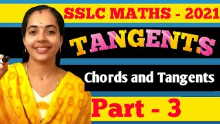 CHORDS amp TANGENTSLINE AND CIRCLEPART 3SSLC MATHS CHAPTER 710TH STATE MATHS CLASS IN MALAYALAM [upl. by Pearla]