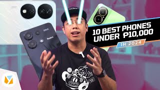 10 BEST Phones UNDER PHP 10K 1H 2024 [upl. by Aivatra964]