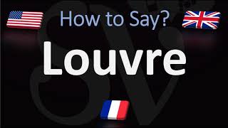 How to Pronounce Louvre  Paris Museum Pronunciation Native Speaker [upl. by Uhile767]