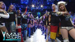 Mae Young Classic Parade of Champions July 13 2017 [upl. by Ninetta]