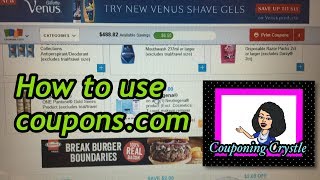 How to print coupons from couponscom [upl. by Nurat]