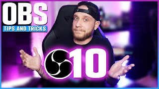 10 OBS Studio Tips and Tricks All Streamers Should Know [upl. by Lemmueu811]