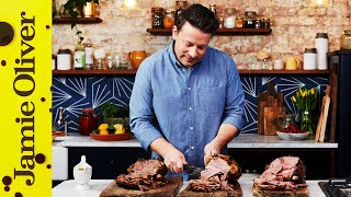 How to Cook a Leg of Lamb  Jamie Oliver [upl. by Weide]