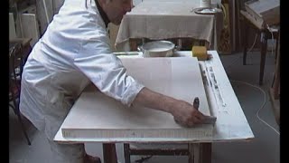 How to apply traditional gesso [upl. by Einohtna427]