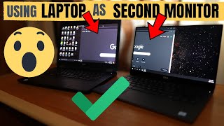 How to use a Laptop a Second Monitor [upl. by Naol94]