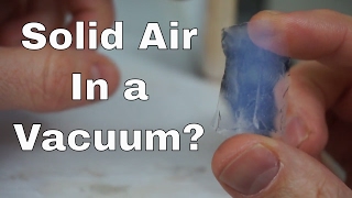 What Happens When You Put Aerogel In A Vacuum Chamber And Hydraulic Press [upl. by Domenico]