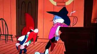 Classic Yosemite Sam vs Bugs Bunny [upl. by Wilden586]