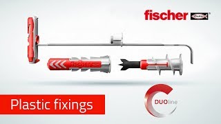 Fixingpower for every application fischer DUOLine [upl. by Esirahc]