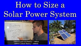 How to Size your Solar Power System [upl. by Lorenz515]