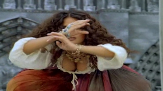 HUNCHBACK OF NOTRE DAME 1997  Esmeralda Dance Salma Hayek [upl. by Atirihs861]