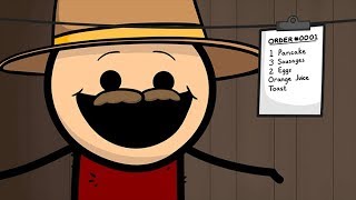 Breakfast Cowboy  Cyanide amp Happiness Shorts [upl. by Kcerred]